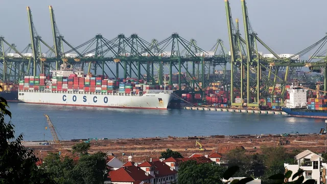port, vessel, ship, industry, cargo, shipping, transport, container, harbor, industrial, business, crane, trade, logistics, pier, harbour, blue industry. Port strike contingency plans: the customs bond and demurrage traps