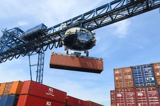 container, loading, port, transport, envelope, freight, cargo handling, cranes, container crane, port cranes, loading crane, container terminal, crane, ship, emmerich, container, container, loading, port, port, freight, freight, freight, freight, freight, cargo handling, container terminal, crane, crane, crane. How US supply chain disruptions test process control at ports and freight corridors